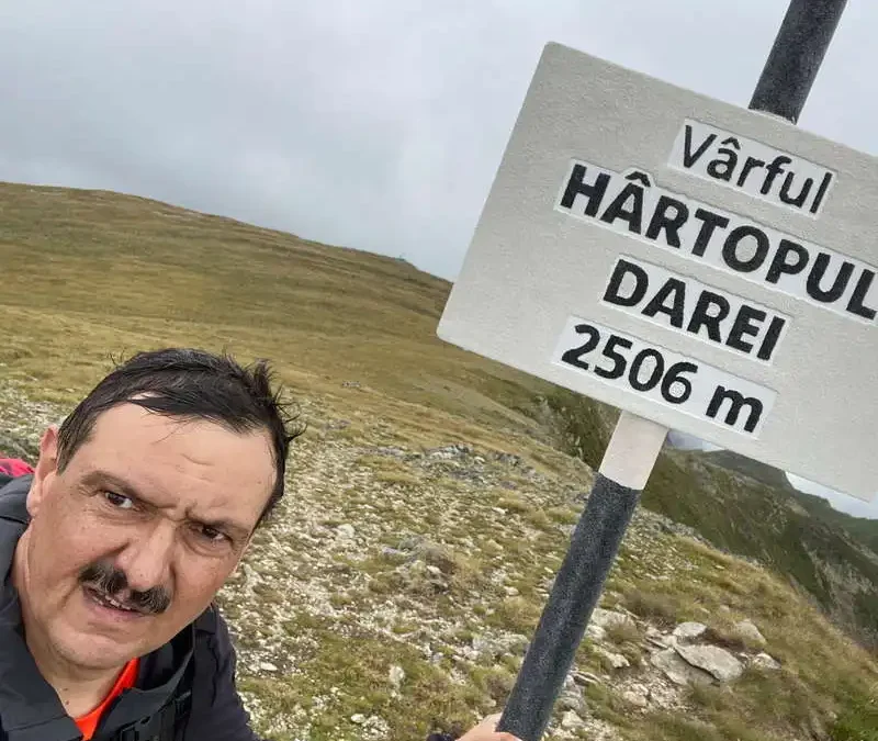 Hârtopul Darei-Gipfel und Dara-Gipfel, Făgăraș-Gebirge
