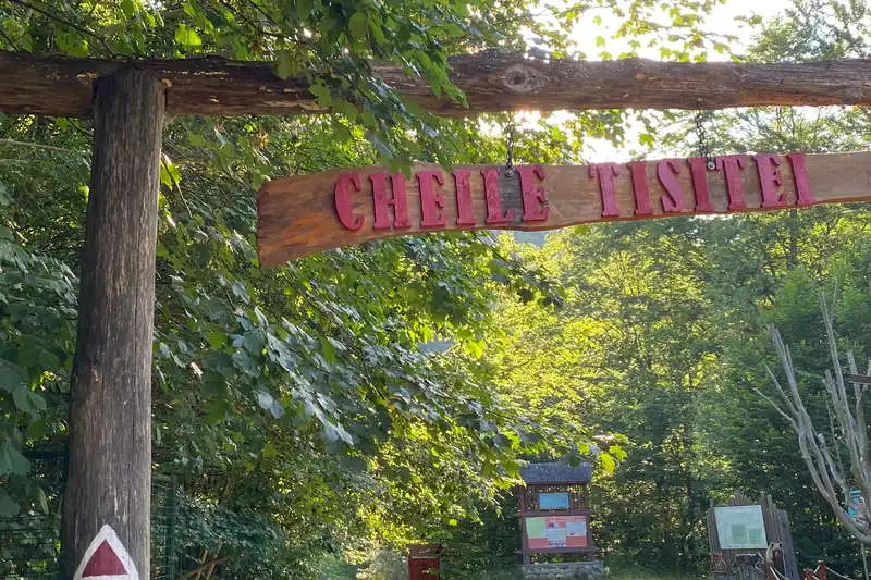 Tișiței-Schluchten, Vrancei-Gebirge