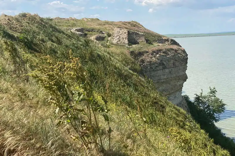 Das Pausbackenkap und die Festung Argamum, Jurilovca (TL)