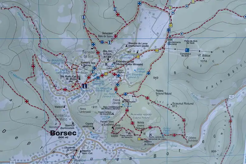 Ghid turistic Borsec, Harghita